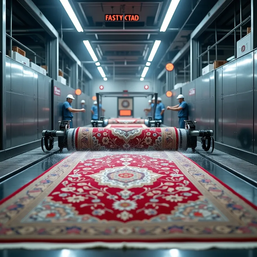 قالیشویی تحویل یک روزه در تهران مرزداران