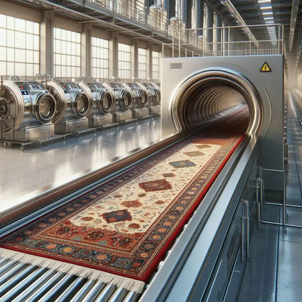 قالیشویی در غرب تهران مرزداران