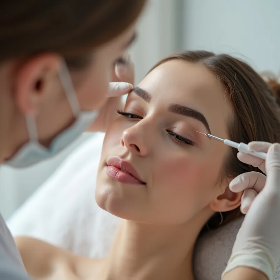 لیفت ابرو با نخ با 18 ماه ماندگاری در تهران پاسداران