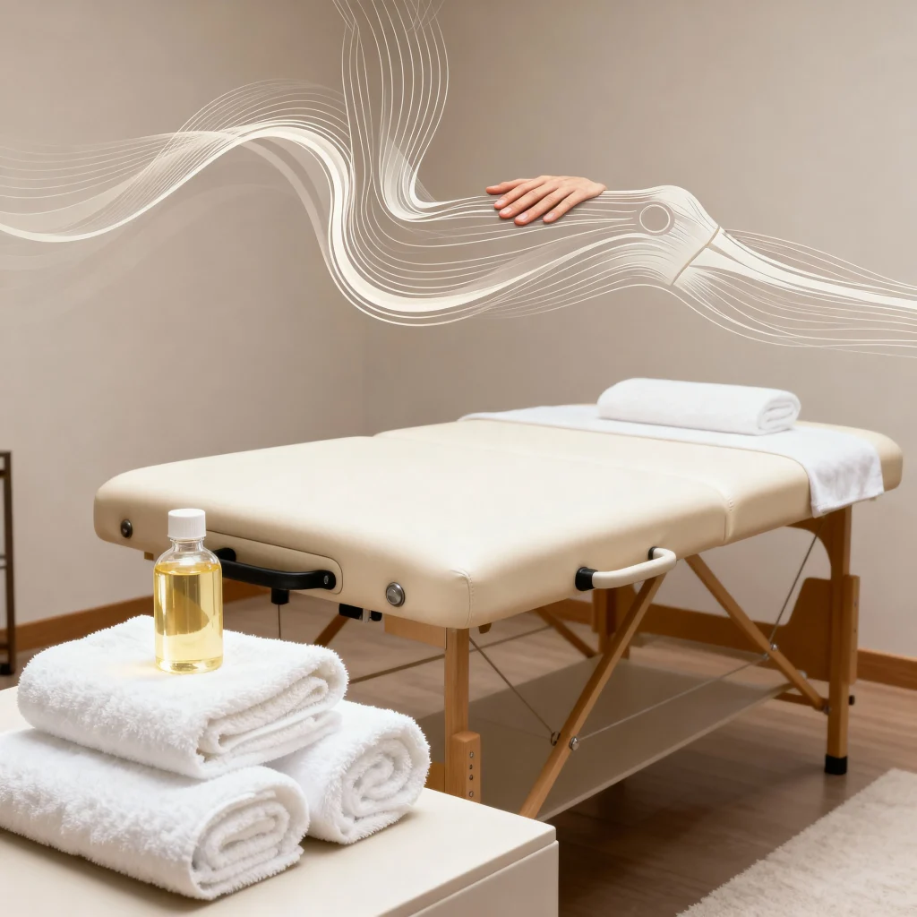 ماساژ استروک برای رفع اسپاسم عضلانی