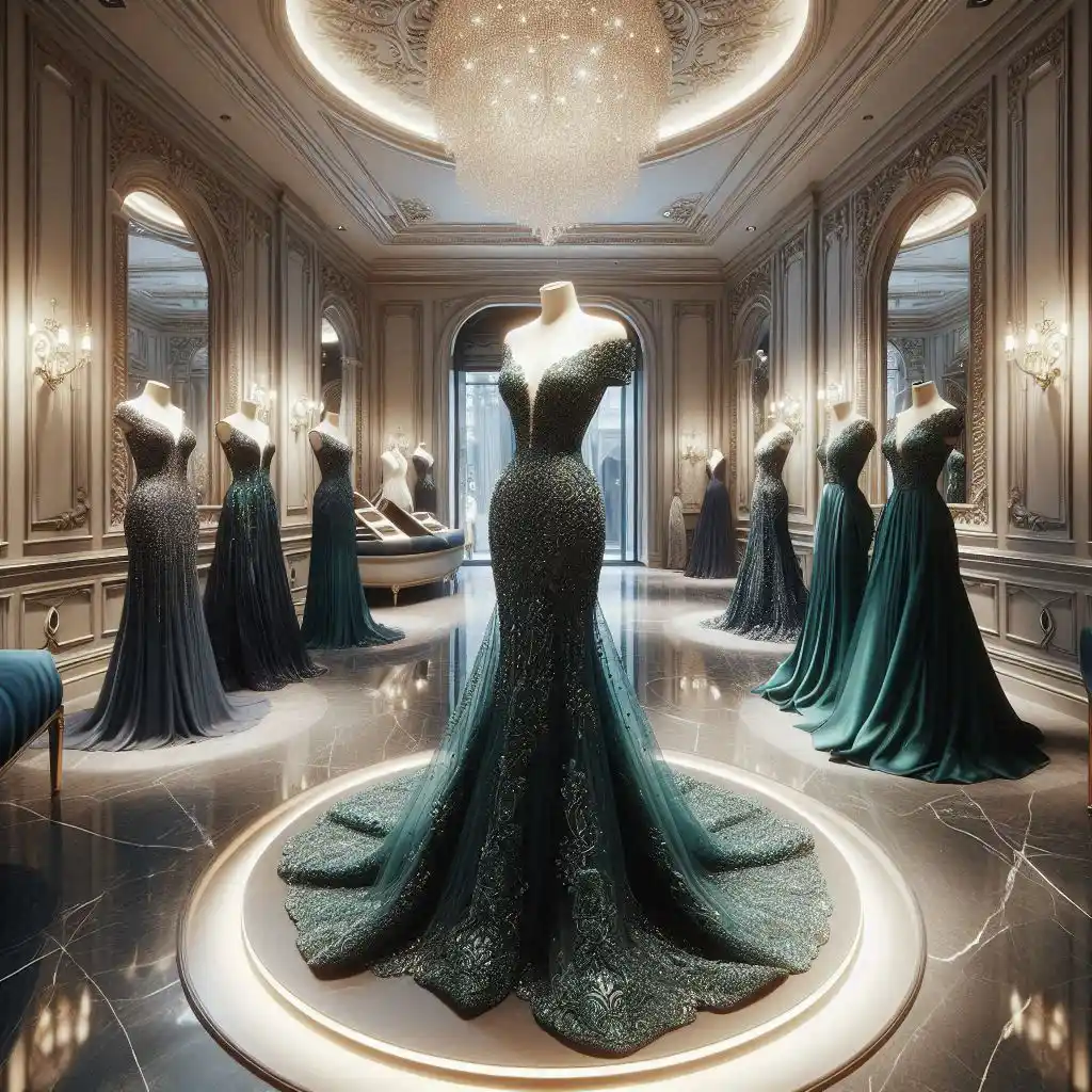 مزون لباس شب زنانه در تهران آجودانیه با سایزبندی کامل