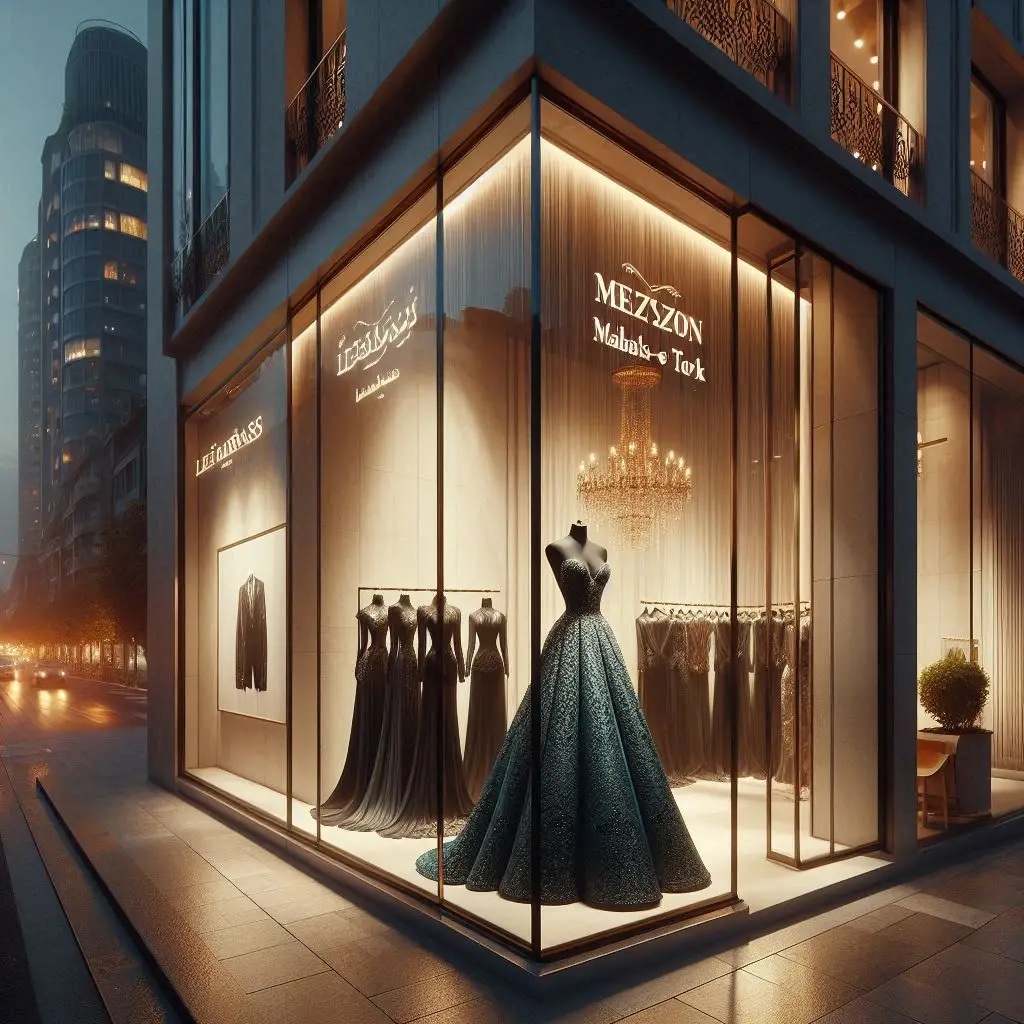 مزون لباس مجلسی ترک در تهران شهرک غرب با قیمت مناسب 1