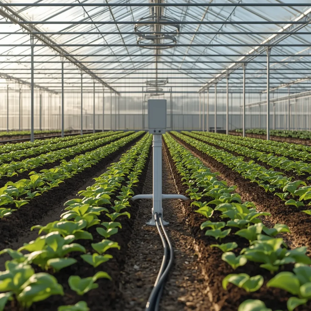 نصب سیستم آبیاری قطره ای هوشمند در گلخانه در ورامین