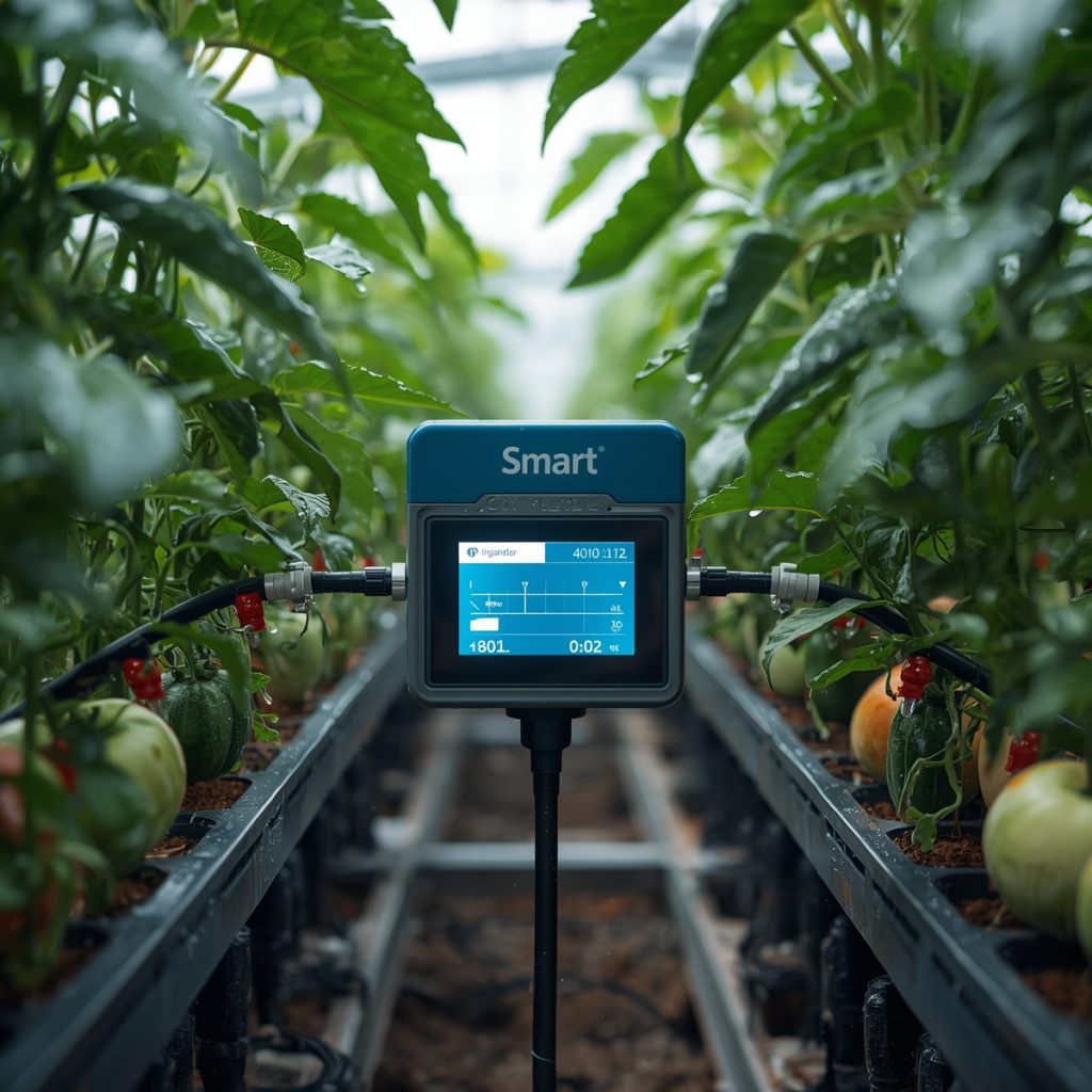 نصب سیستم آبیاری قطره ای هوشمند در گلخانه در کرج