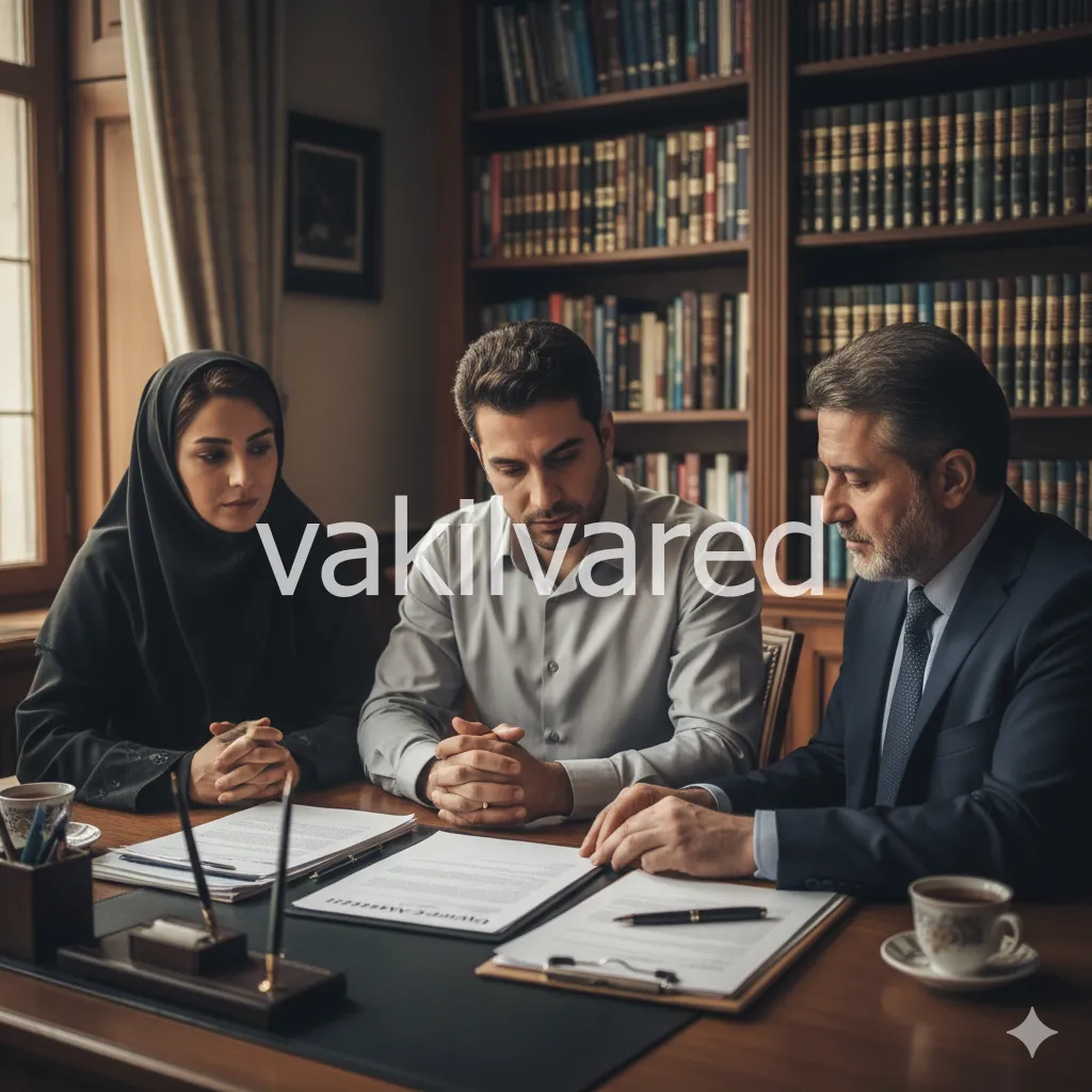 نمونه دادخواست طلاق توافقی از طرف زوج