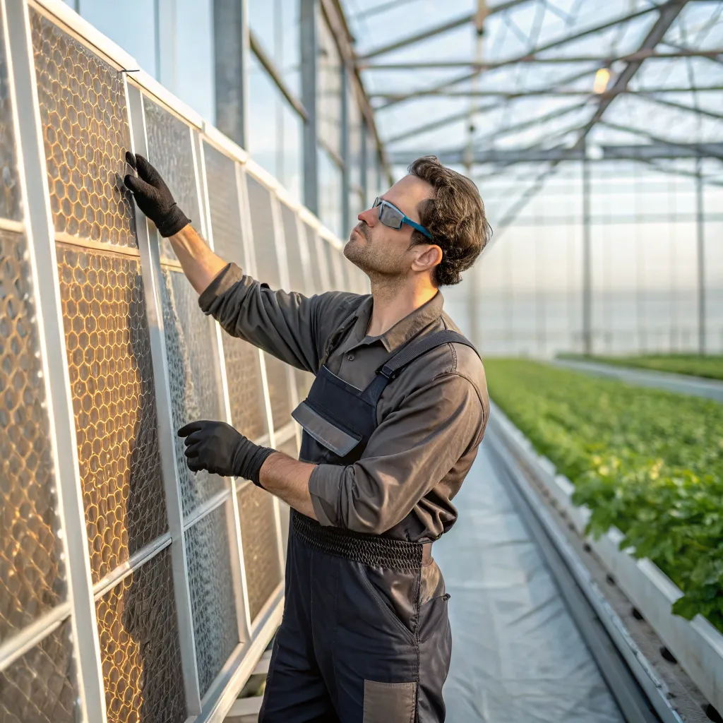 پد سلولزی مرغداری با برش دقیق CNC