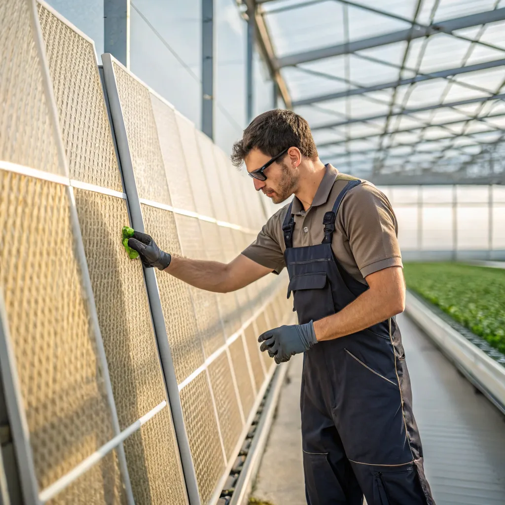 پد سلولزی مرغداری با برش دقیق CNC