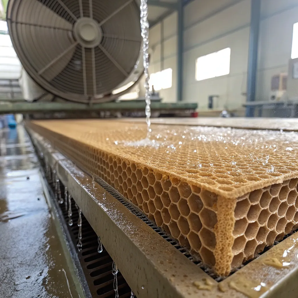 پد سلولزی ۶۵۰۰ با ابعاد سفارشی برای گلخانه