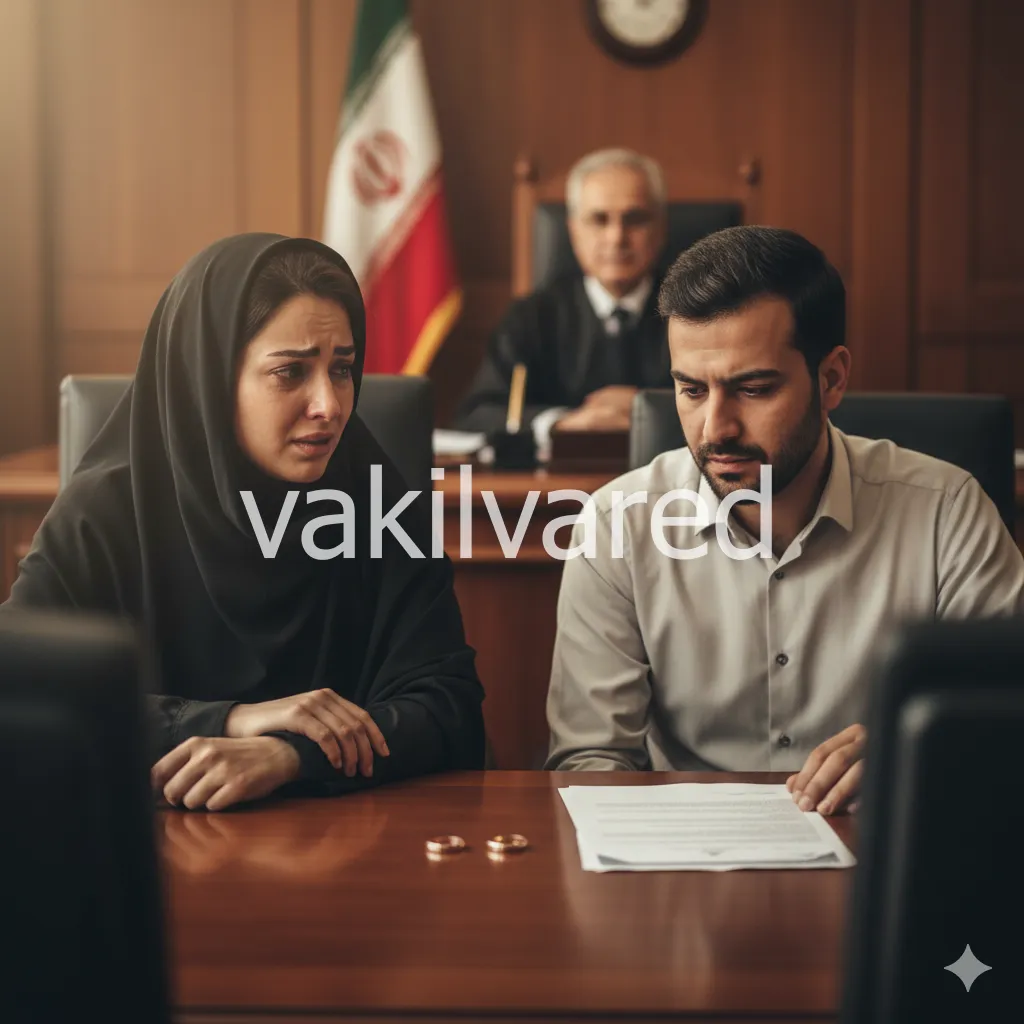 پشیمان شدن زن در طلاق توافقی