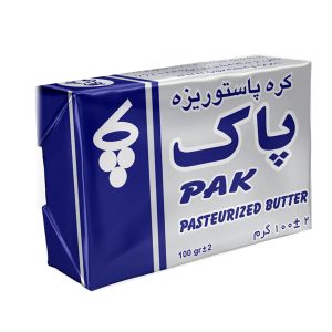 بهترین قیمت کره پاستوریزه پاک- 100 گرم ارسال سراسر ایران