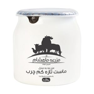 بهترین قیمت ماست کم چرب پروبیوتیک ویژه ماهشام - 1500 گرم ارسال سراسر ایران
