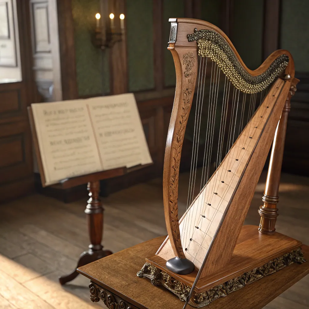 آموزش ساز چنگ رومی در تهران قیطریه