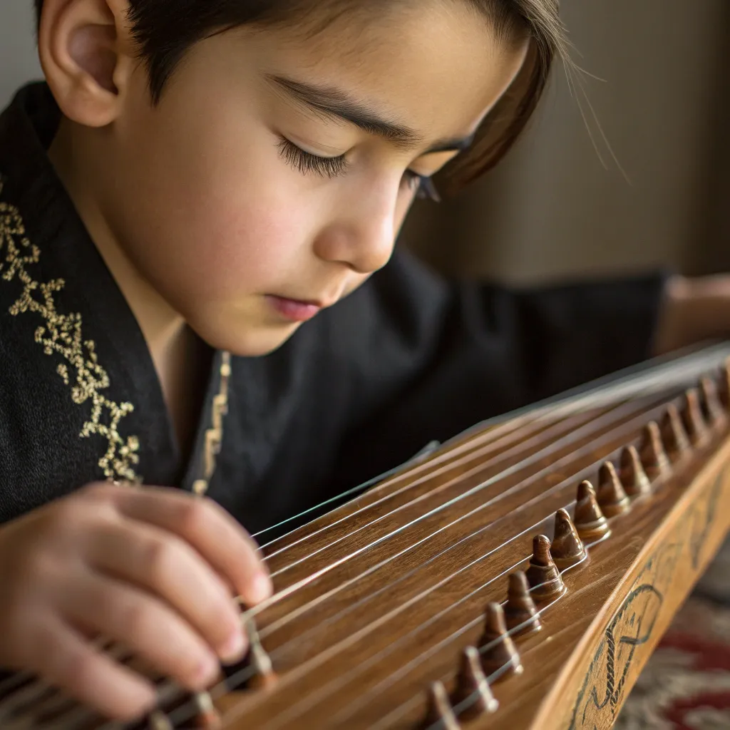 آموزش سنتور برای کودکان در جنوب تهران