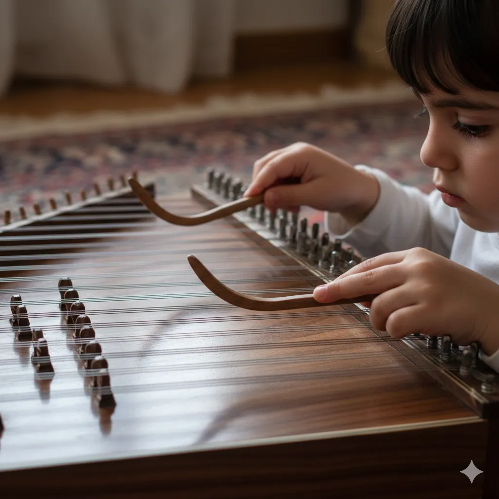آموزش سنتور برای کودکان در شمال تهران