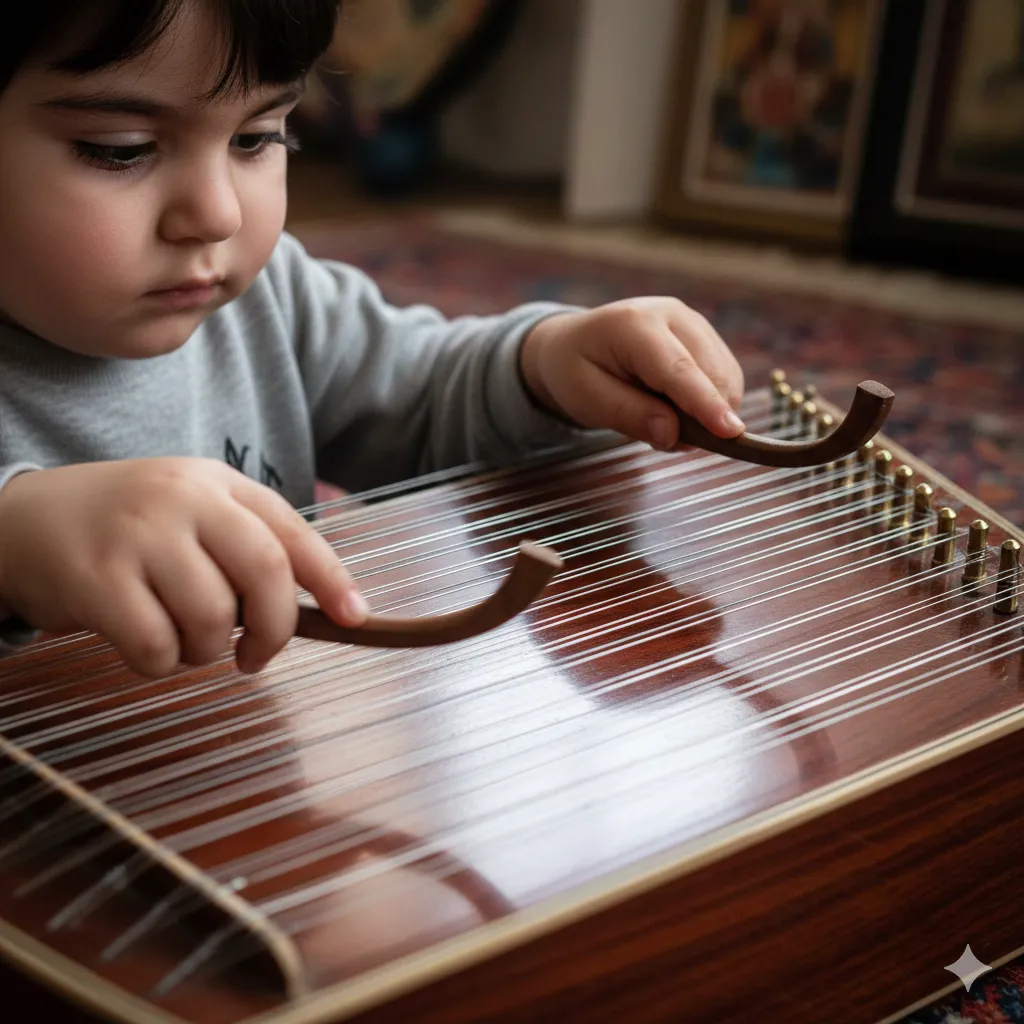 آموزش سنتور برای کودکان در شمال تهران
