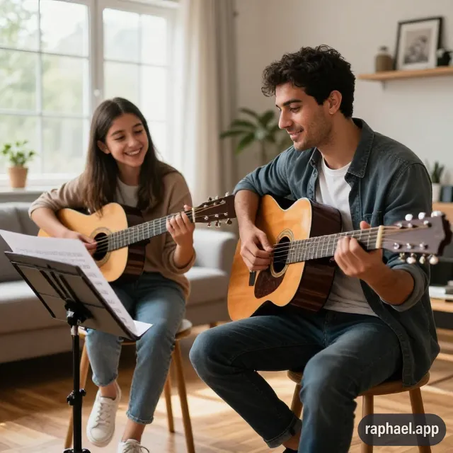 آموزش گیتار برای مبتدی در جنوب تهران