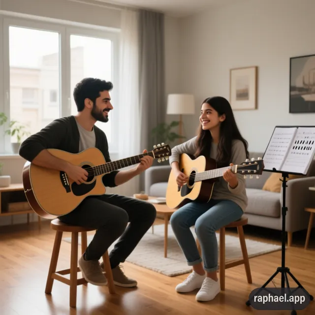 آموزش گیتار برای مبتدی در شرق تهران