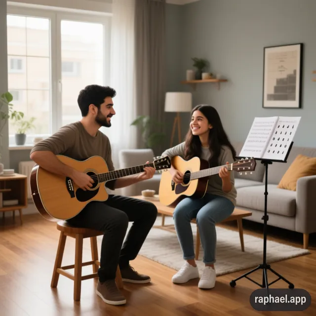 آموزش گیتار برای مبتدی در شمال تهران