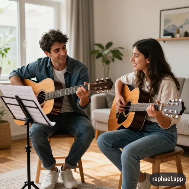 آموزش گیتار برای مبتدی در غرب تهران