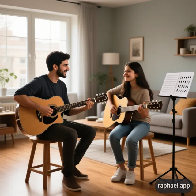 آموزش گیتار برای مبتدی در غرب تهران