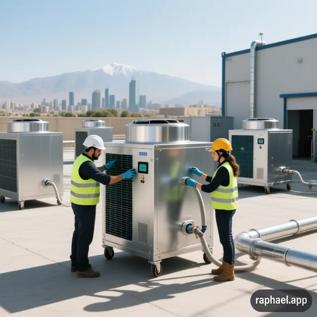 اجاره برج خنک کن در کرج اندیشه