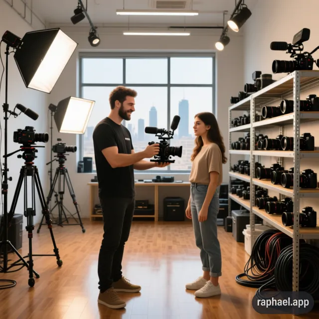 اجاره تجهیزات فیلمبرداری در غرب تهران آبشار