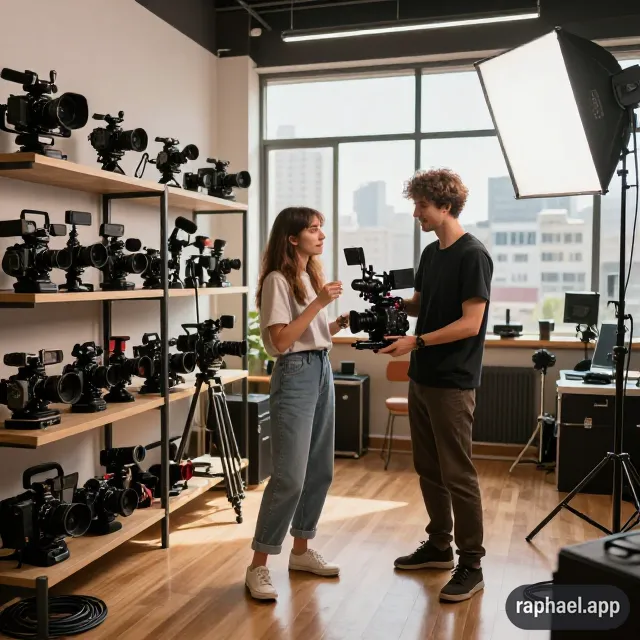 اجاره تجهیزات فیلمبرداری در غرب تهران آبشار