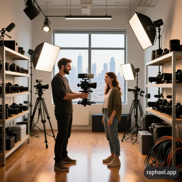 اجاره تجهیزات فیلمبرداری در غرب تهران اکباتان