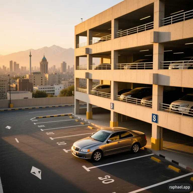 اجاره ماهانه پارکینگ خودرو در تهران بلوار کشاورز