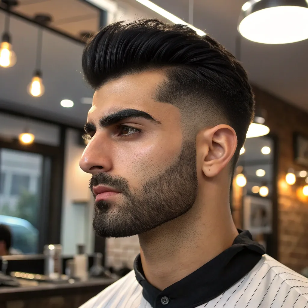 اصلاح مو دور سفید سایه دار در تهران اوین