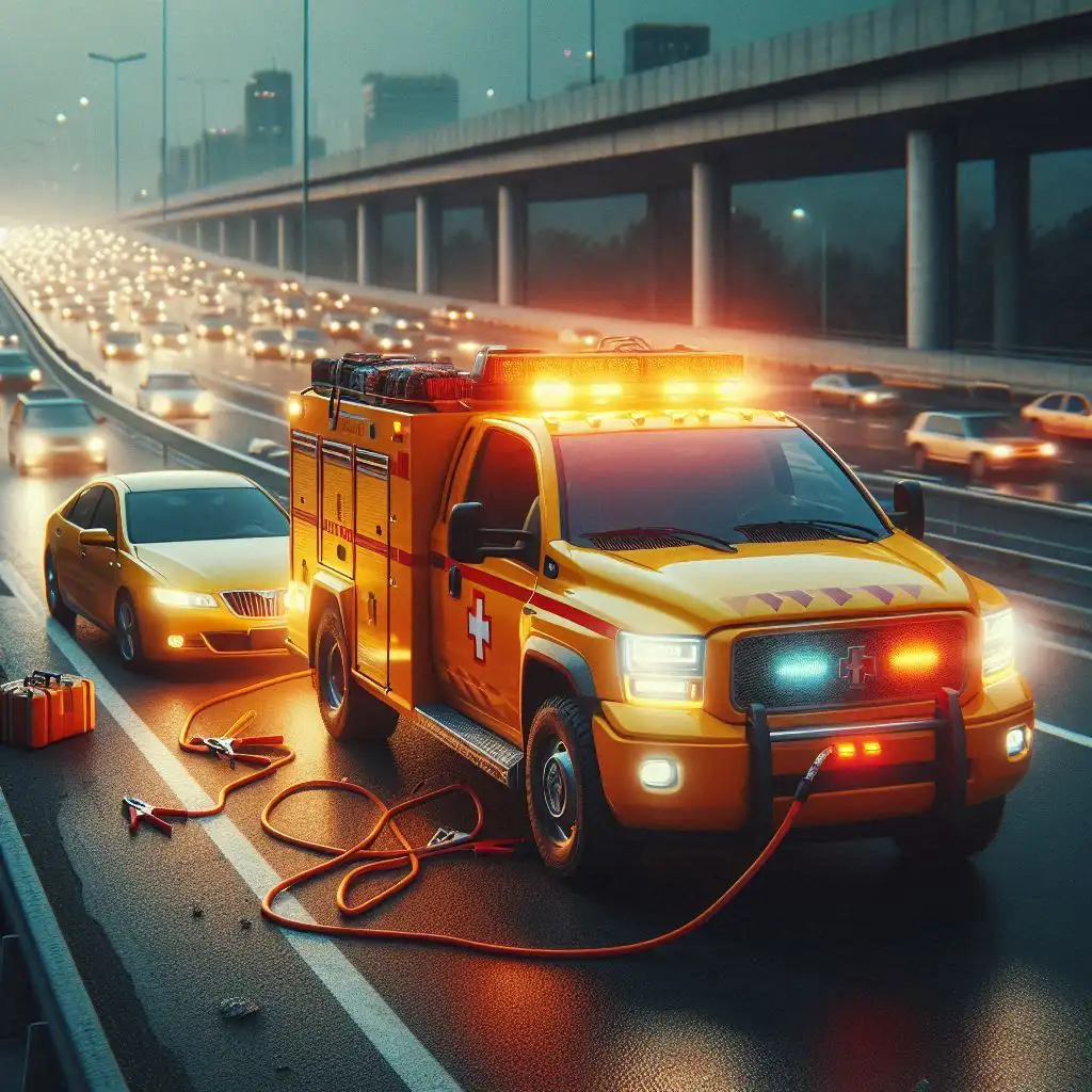 امداد خودرو و بنزین رسانی سیار در تهران بزرگراه یاسینی