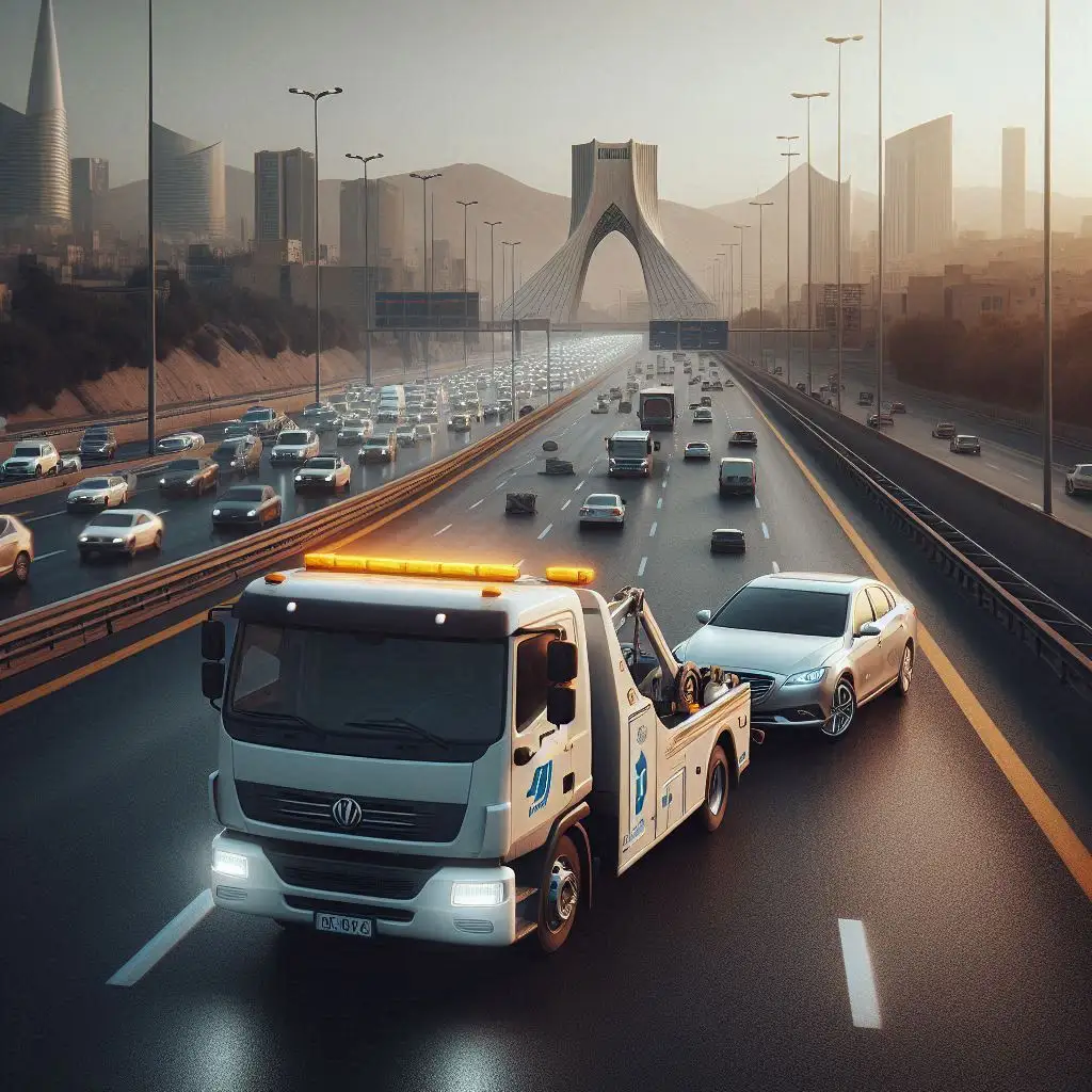 امداد خودرو و بنزین رسانی سیار در تهران علامه جعفری 1