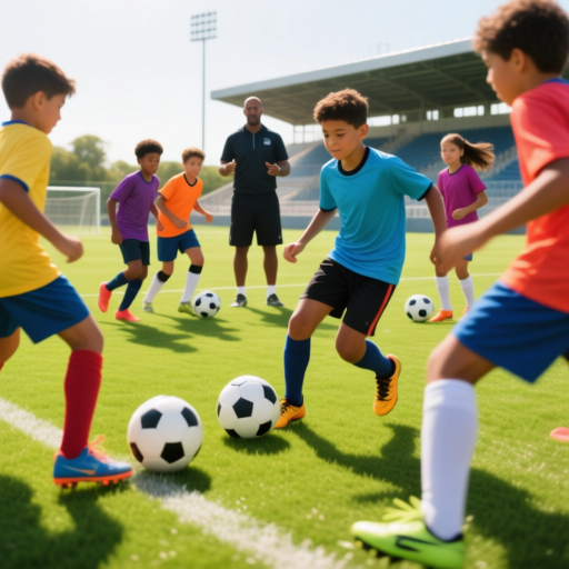 برنامه و تمرینات اختصاصی مدرسه فوتبال نوجوانان در افسریه