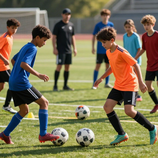 برنامه و تمرینات اختصاصی مدرسه فوتبال نوجوانان در تهرانسر