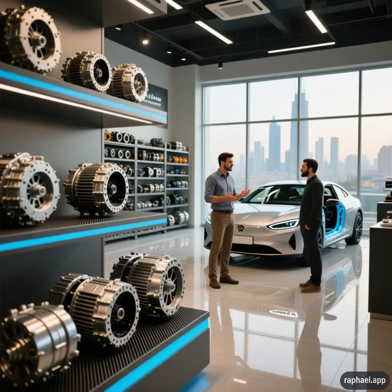 تامین و فروش قطعات موتور خودروهای برقی در تهران نارمک