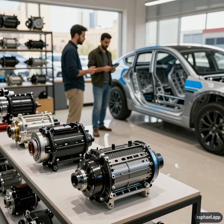 تامین و فروش قطعات موتور خودروهای برقی در تهران نارمک