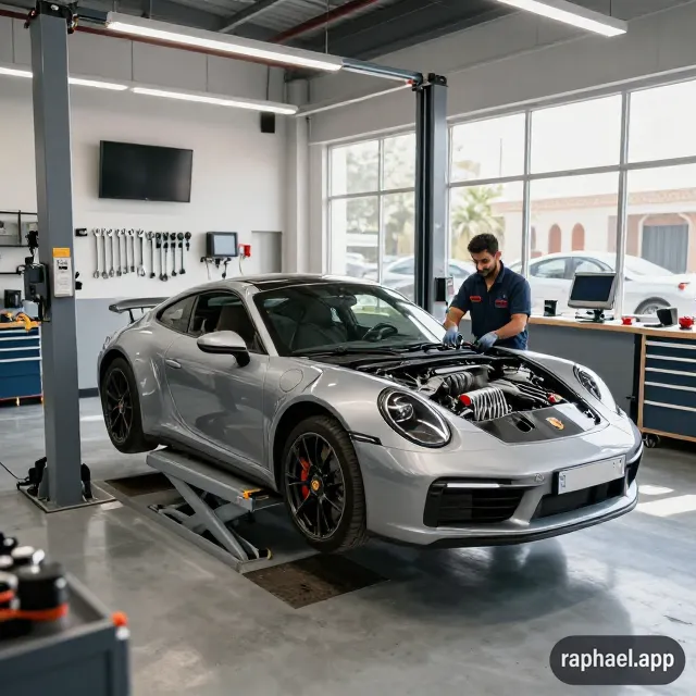 تعمیرگاه تخصصی پورشه در اراک