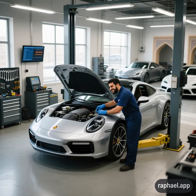 تعمیرگاه تخصصی پورشه در اراک