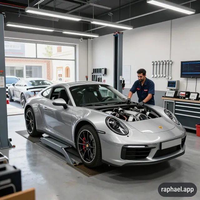 تعمیرگاه تخصصی پورشه در اصفهان