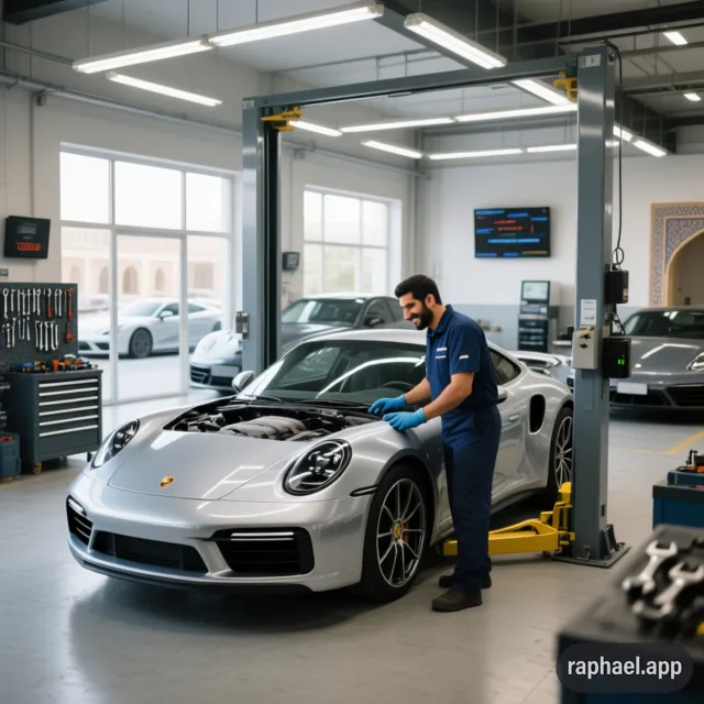 تعمیرگاه تخصصی پورشه در اصفهان