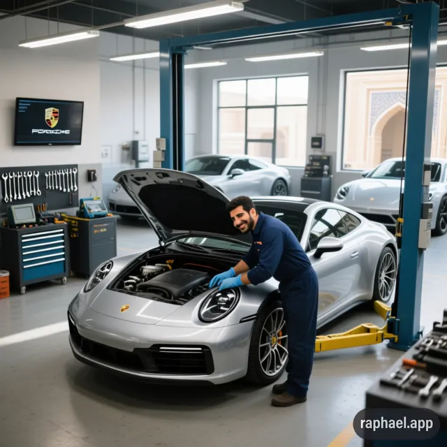 تعمیرگاه تخصصی پورشه در ایلام