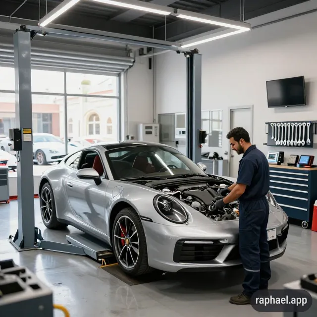 تعمیرگاه تخصصی پورشه در تبریز