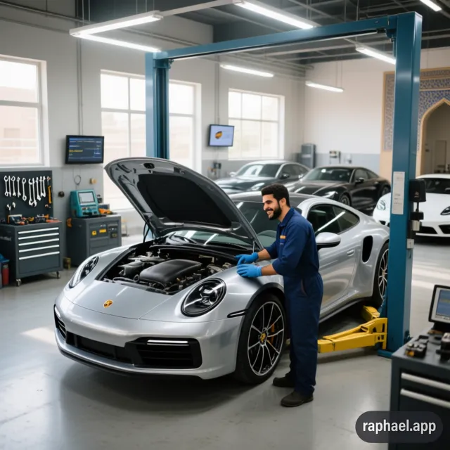 تعمیرگاه تخصصی پورشه در تبریز