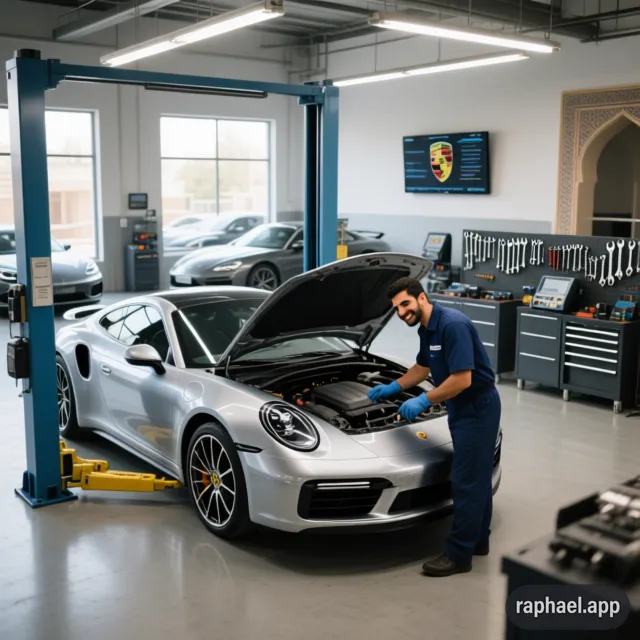 تعمیرگاه تخصصی پورشه در زنجان