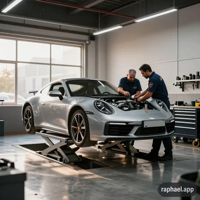 تعمیرگاه تخصصی پورشه در قزوین