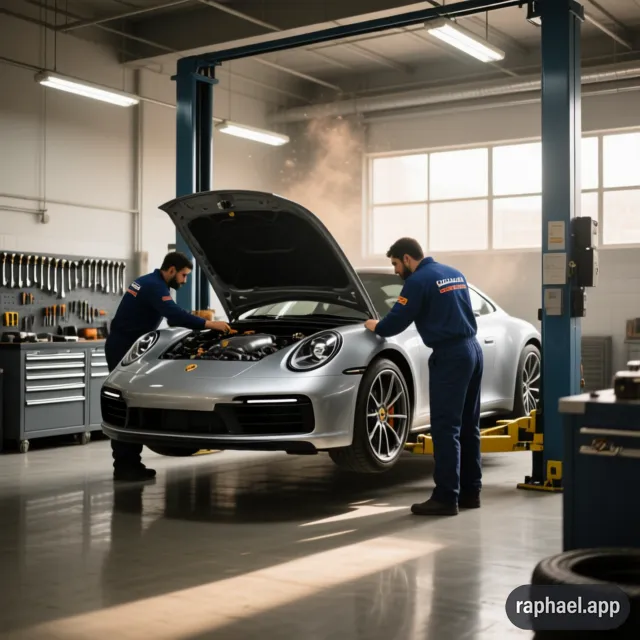 تعمیرگاه تخصصی پورشه در قزوین