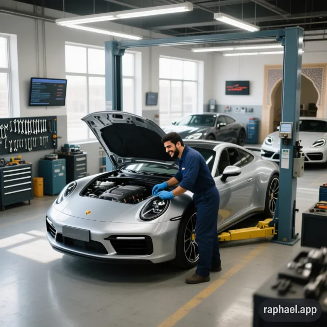 تعمیرگاه تخصصی پورشه در همدان