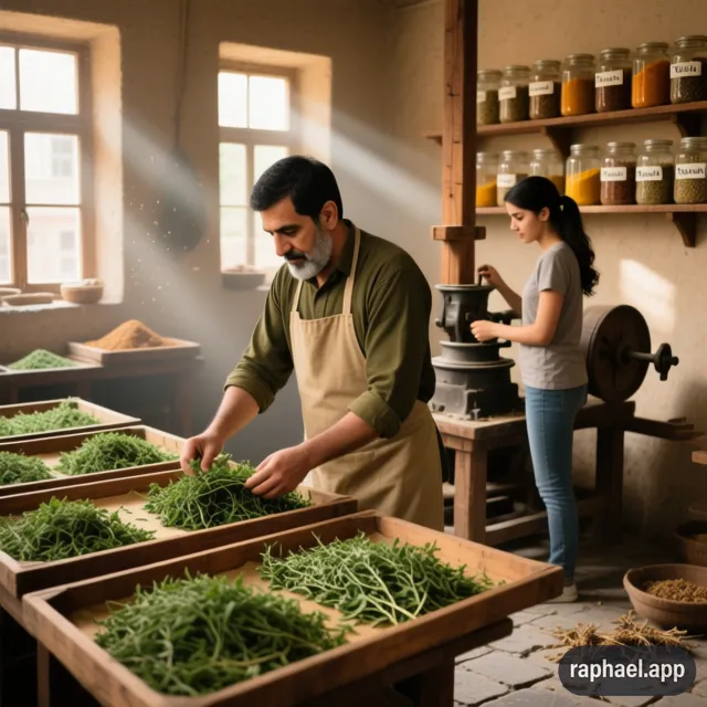 تولید ادویه آویشن در تهران باغستان