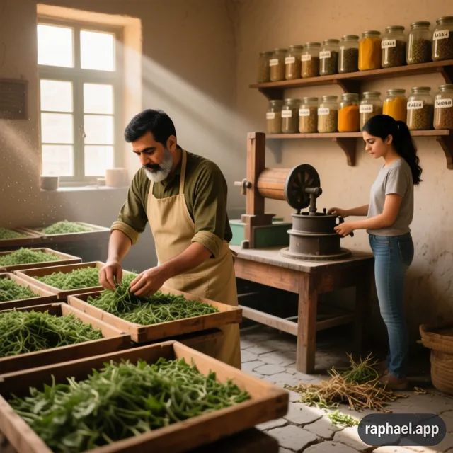 تولید ادویه آویشن در تهران لشگری