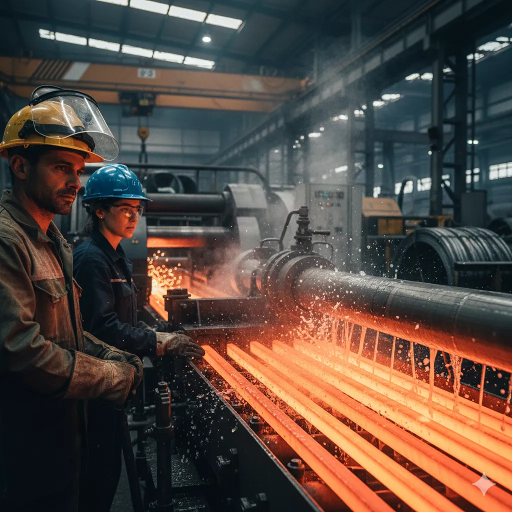 تولید میلگرد به روش ترمکس